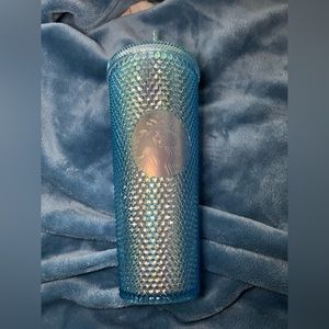 Starbucks LE China exclusive baby blue iridescent studded venti tumbler
